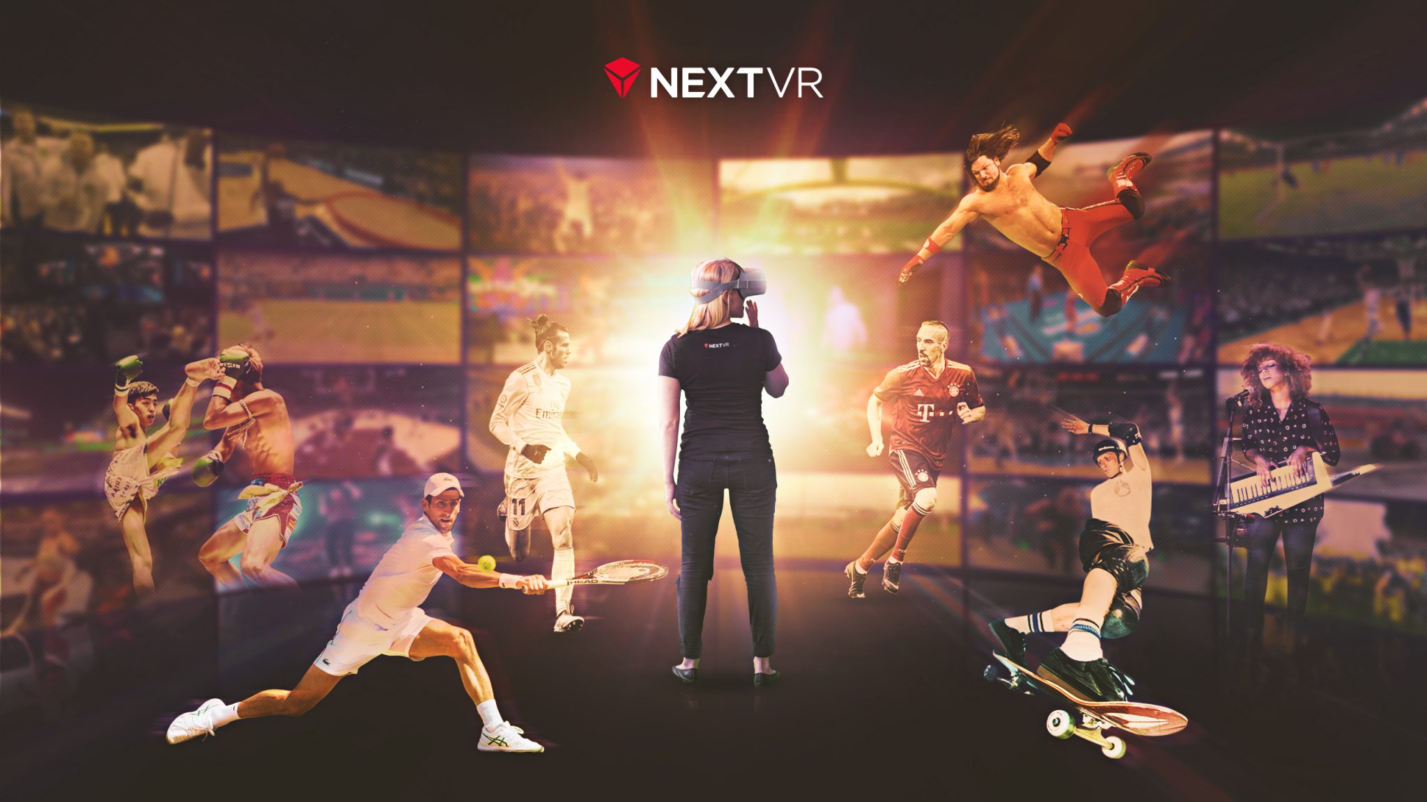 NextVR virtual reality graphic